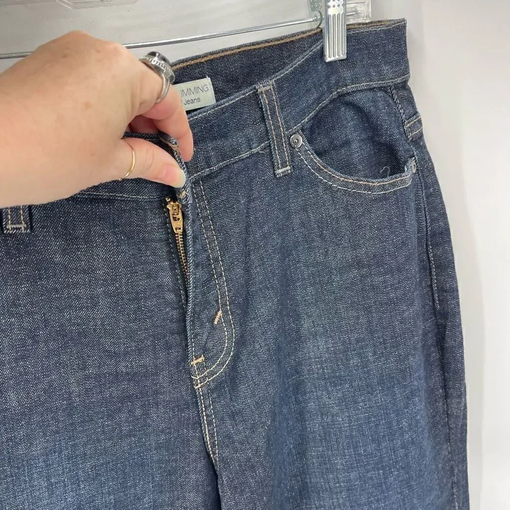 Levi's Womens Bootcut 512 Jeans Perfectly Slimming Denim Stretch Blue 12 Medium